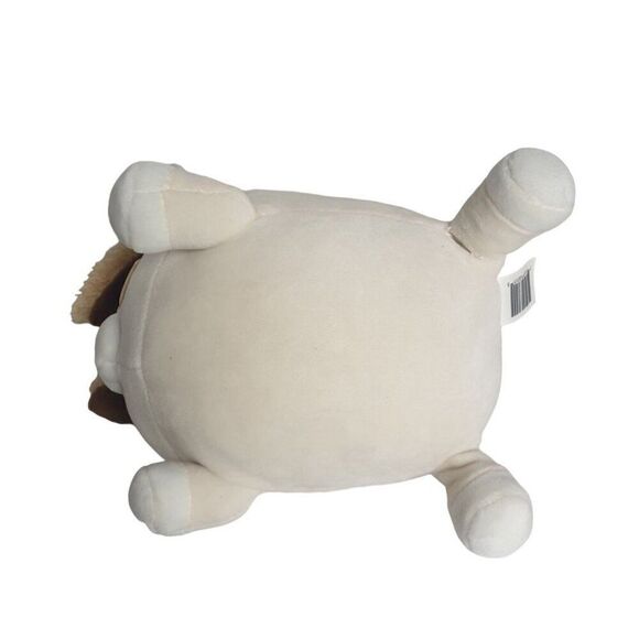 Squishmallow Harrison the Dog Plush Sleeping Dog 8" Soft Toy Beige & Brown - Picture 4 of 6